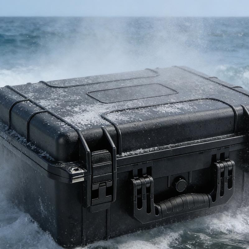 Suolasumukorroosiota estävä merikäyttöinen kova laatikko