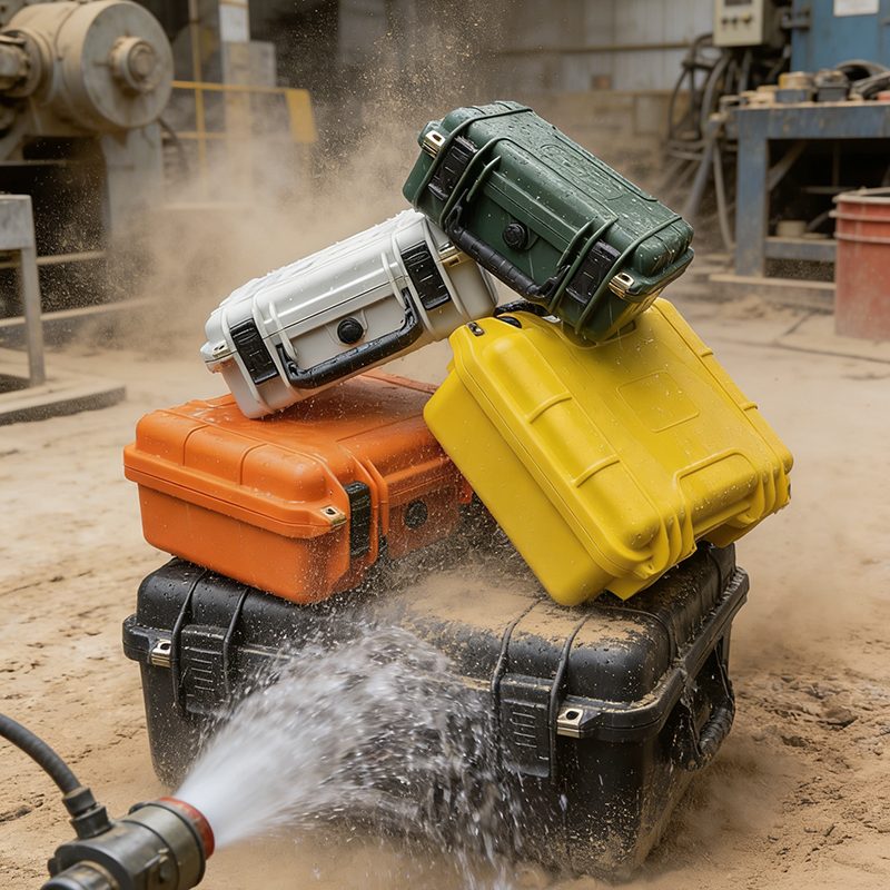 IP67 täysin suljettu vedenpitävä ja pölytiivis kova laatikko